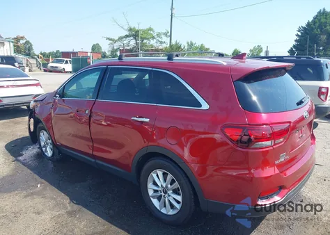 2019 Kia Sorento 2.4L Lx из США, поврежденный, VIN 5XYPGDA31KG470531
